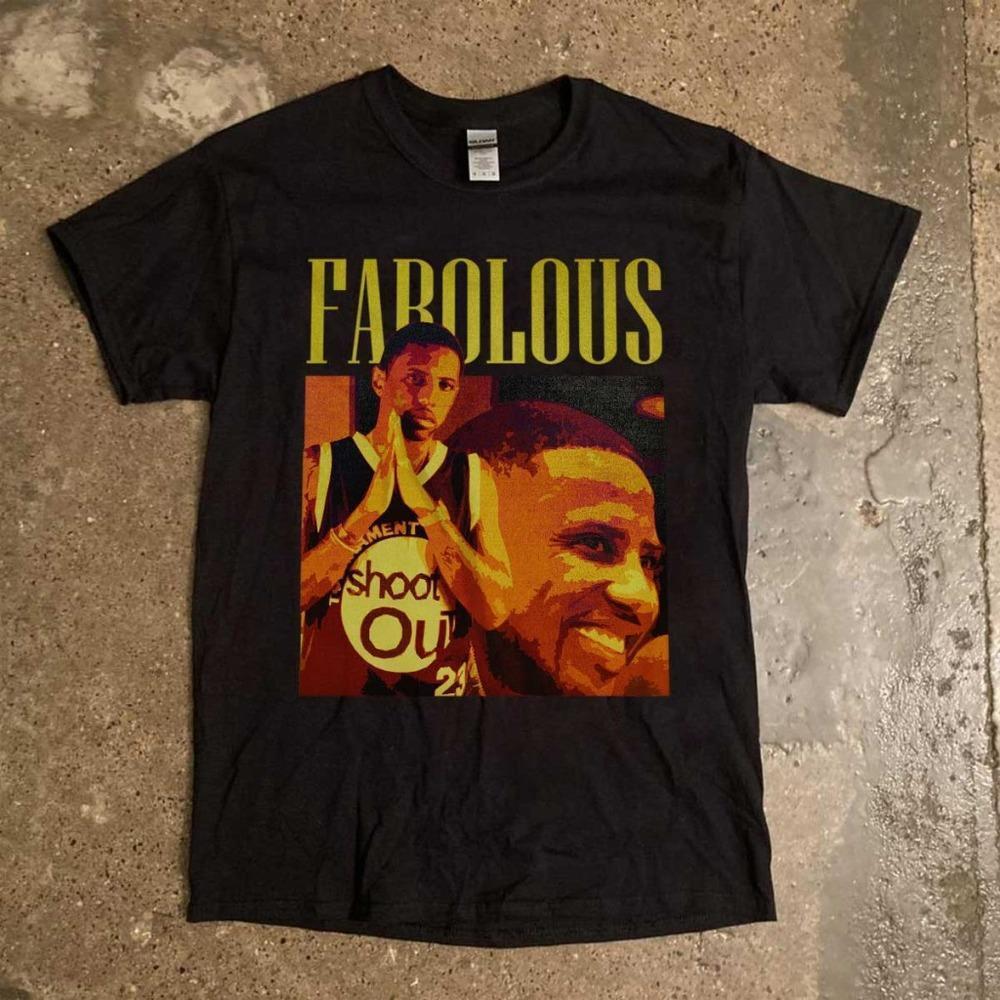 Fabolous - Unisex Black Hip Hop Graphics Shirt